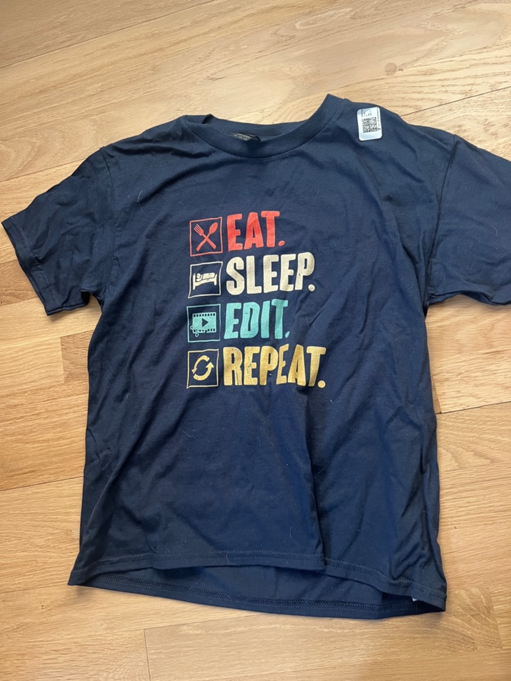 Gildan Navy Blue Softstyle Crewneck T-Shirt